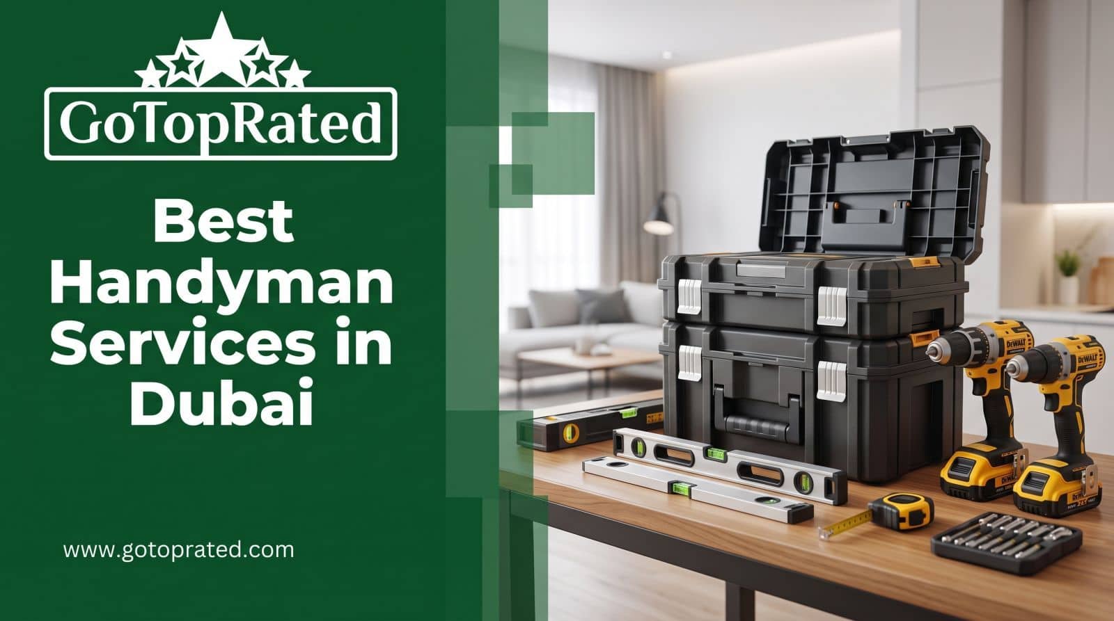Best Handyman Services in Dubai: 7 Common Fixes You Shouldn't DIY